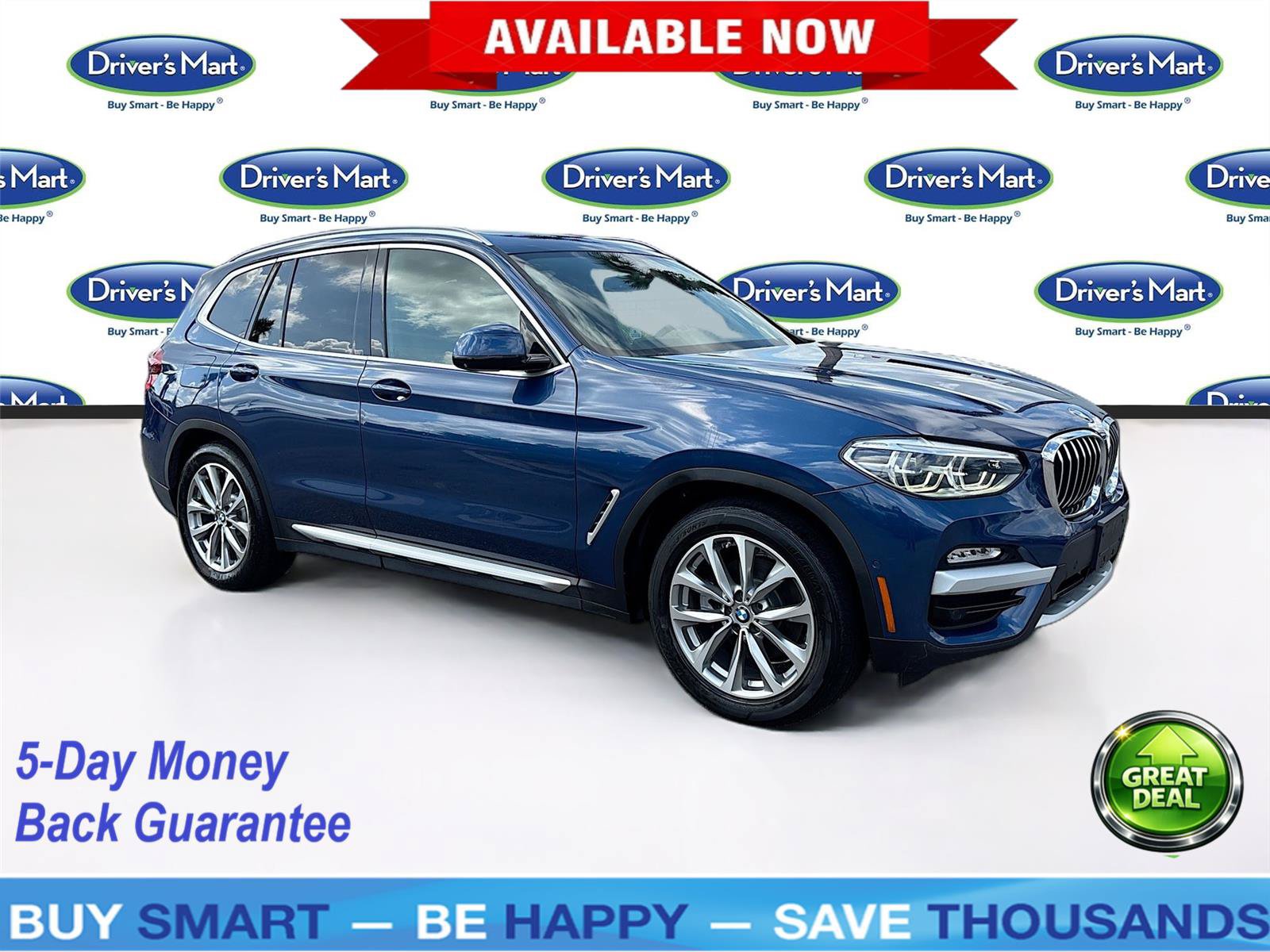 Used 2019 BMW X3 xDrive30i w/ Executive Package AWD/4WD image 1