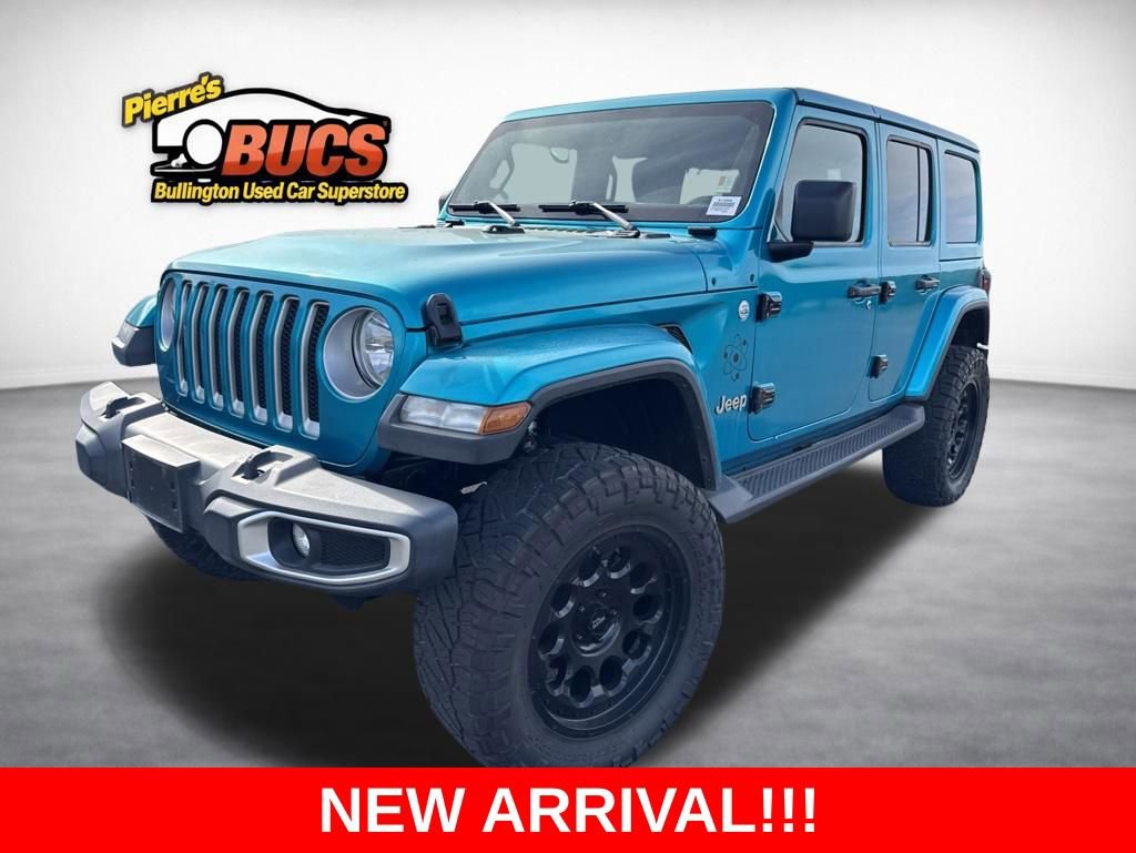 Used 2018 Jeep Wrangler Unlimited Sahara w/ Cold Weather Group AWD/4WD image 1