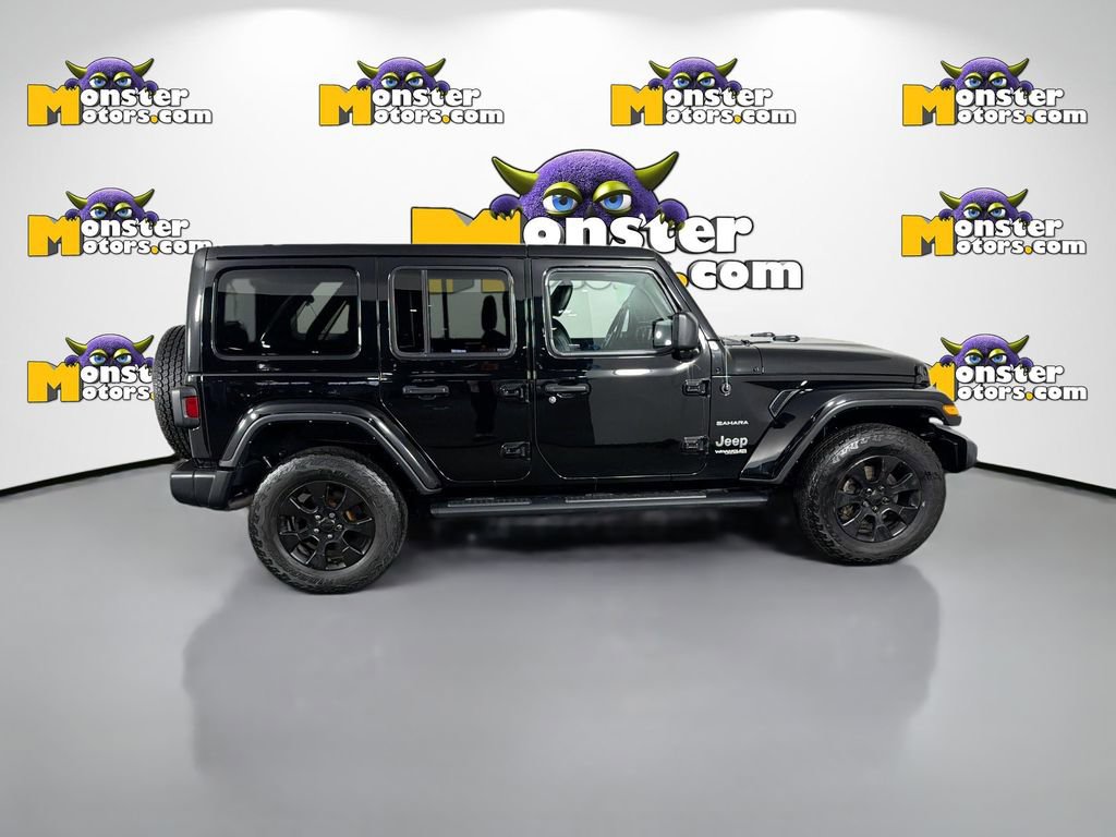 Used 2021 Jeep Wrangler Unlimited Sahara w/ Uconnect 4C Nav & Sound Group image 4