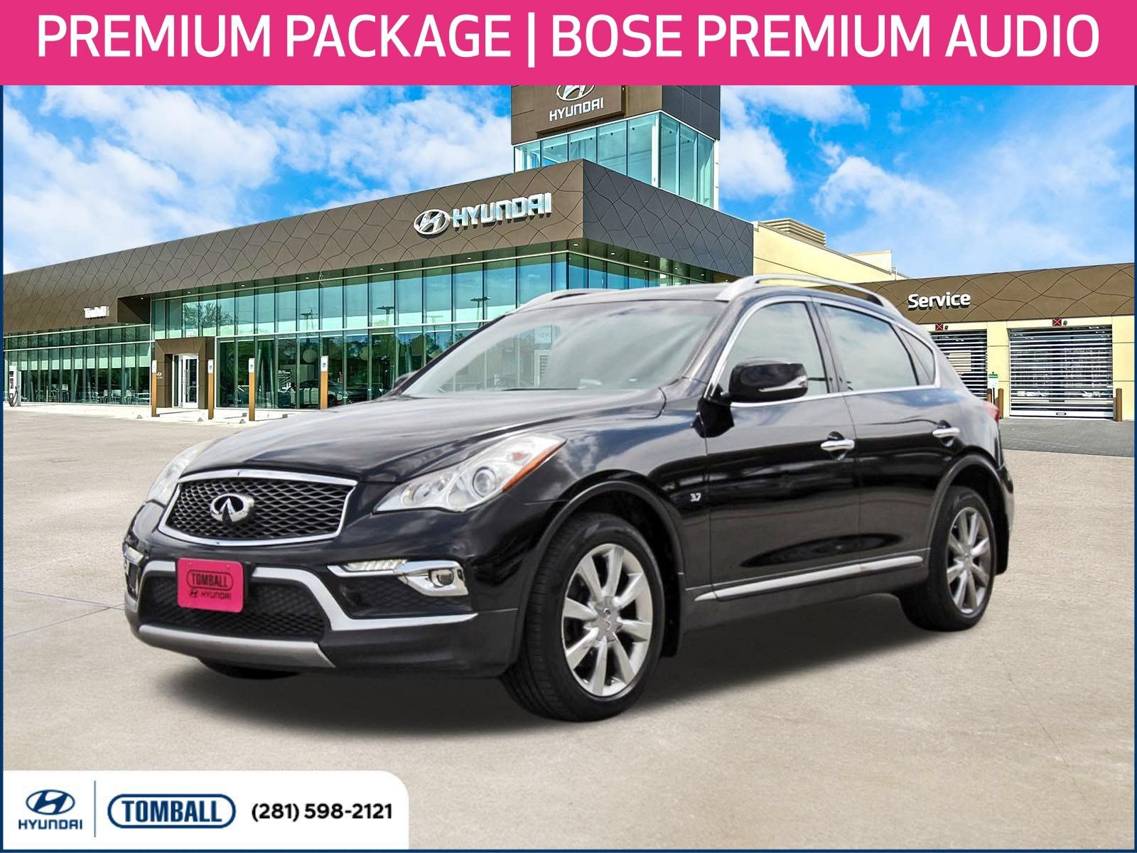Used 2016 INFINITI QX50 AWD w/ Premium Plus Package