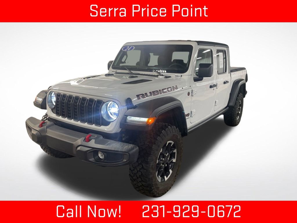 Certified 2024 Jeep Gladiator Rubicon w/ Safety Group AWD/4WD image 1