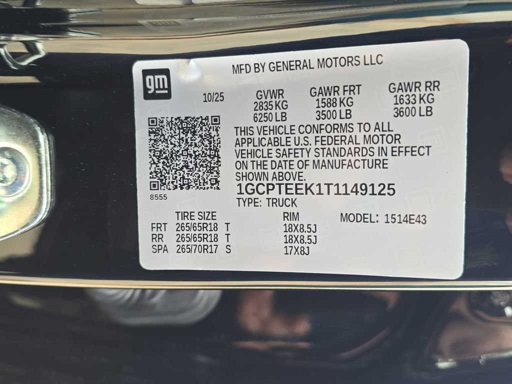 New 2026 Chevrolet Colorado Trail Boss AWD/4WD image 34