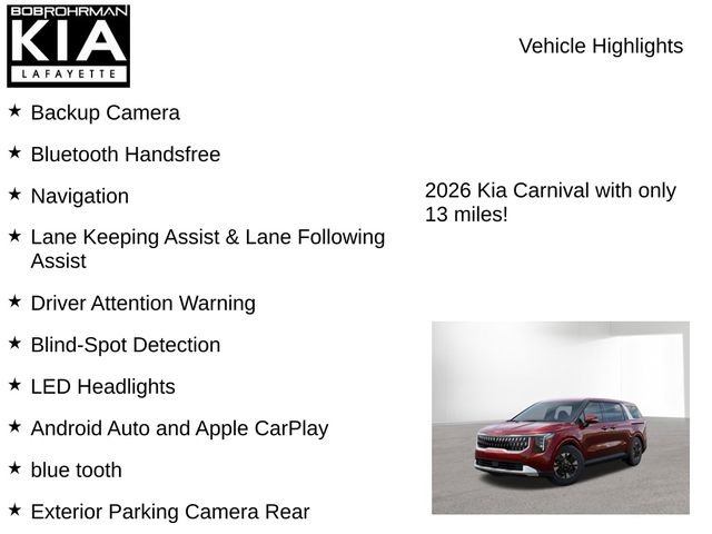 New 2026 Kia Carnival LXS FWD image 7
