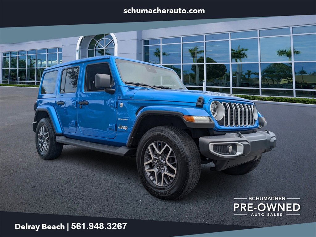 Certified 2024 Jeep Wrangler Sahara w/ Technology Group image 1