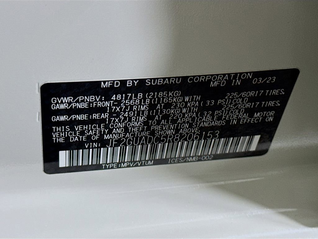 Certified 2024 Subaru Crosstrek 2.0i Premium image 33