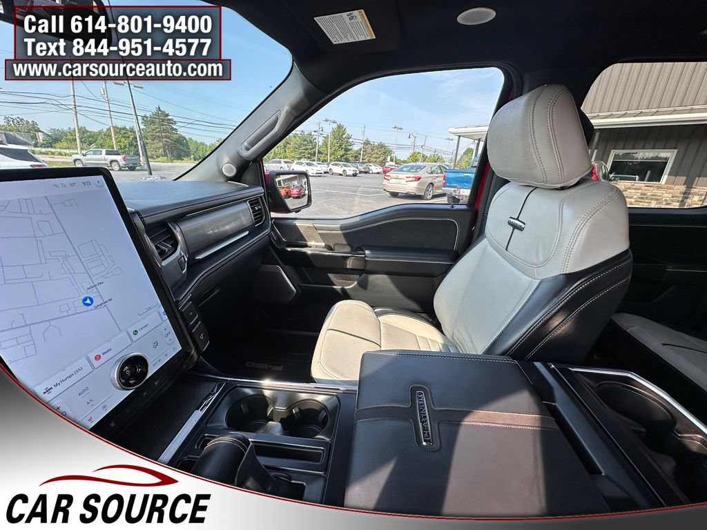 Used 2022 Ford F150 Lightning Platinum AWD/4WD image 11