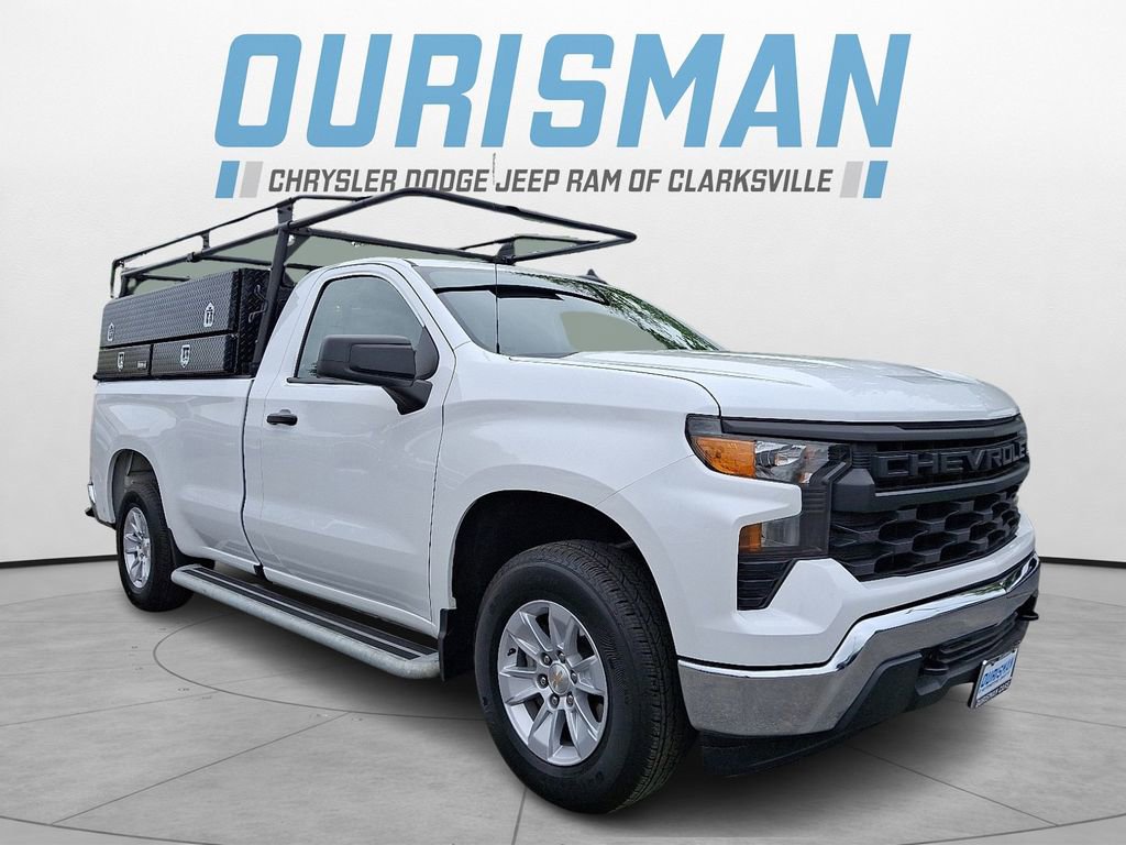 Used 2024 Chevrolet Silverado 1500 W/T w/ WT Fleet Convenience Package RWD image 1