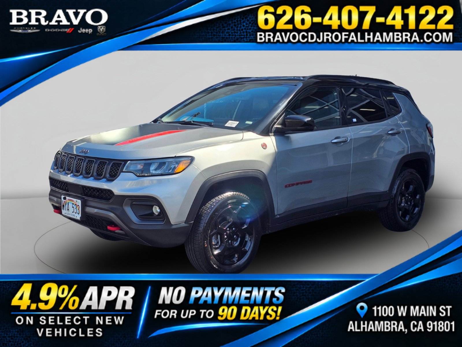 Used 2024 Jeep Compass Trailhawk