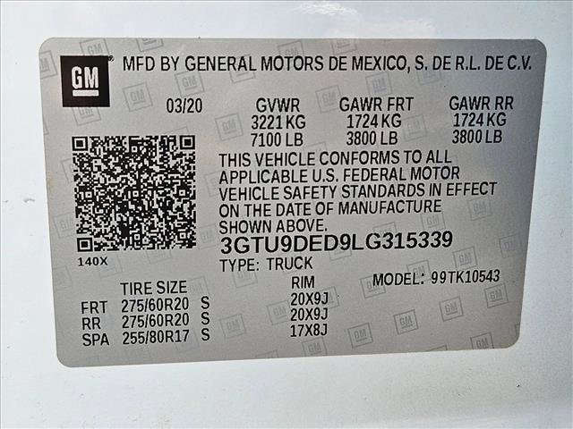 Used 2020 GMC Sierra 1500 SLT w/ SLT Premium Plus Package AWD/4WD image 29