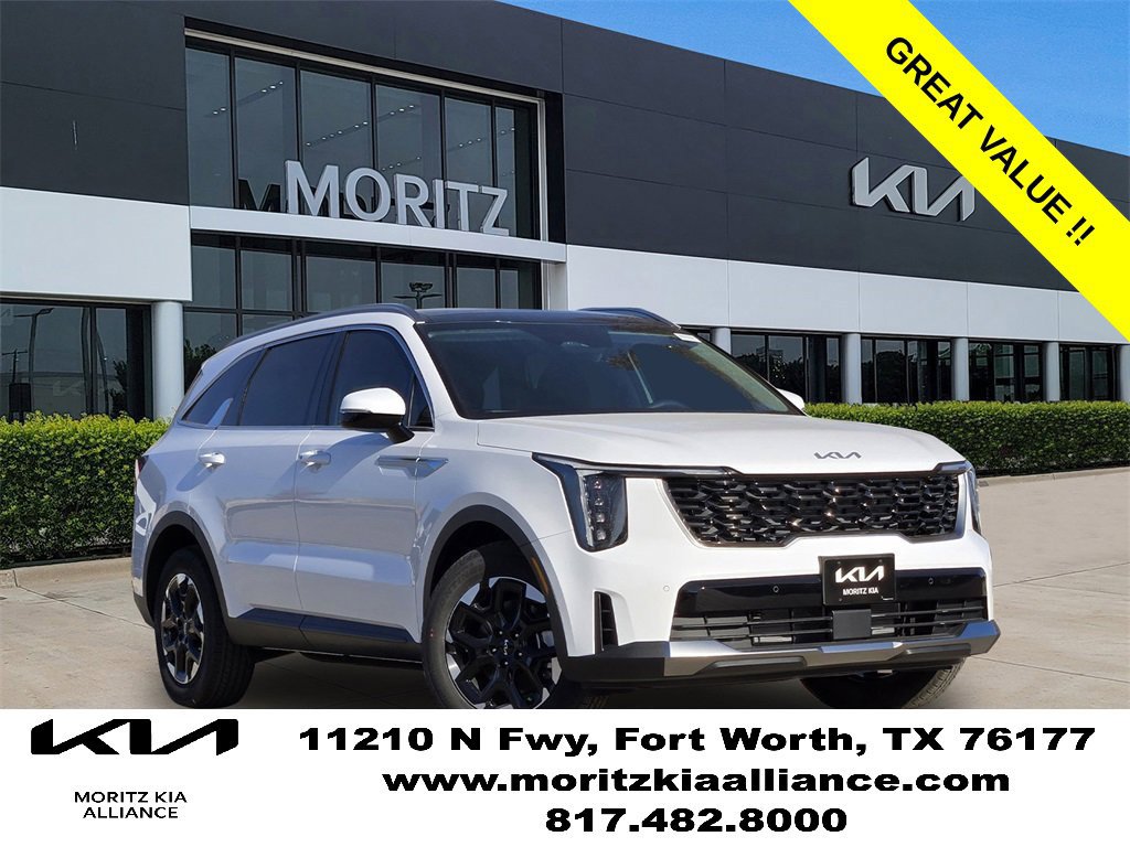New 2026 Kia Sorento S w/ S Panoramic Sunroof Package