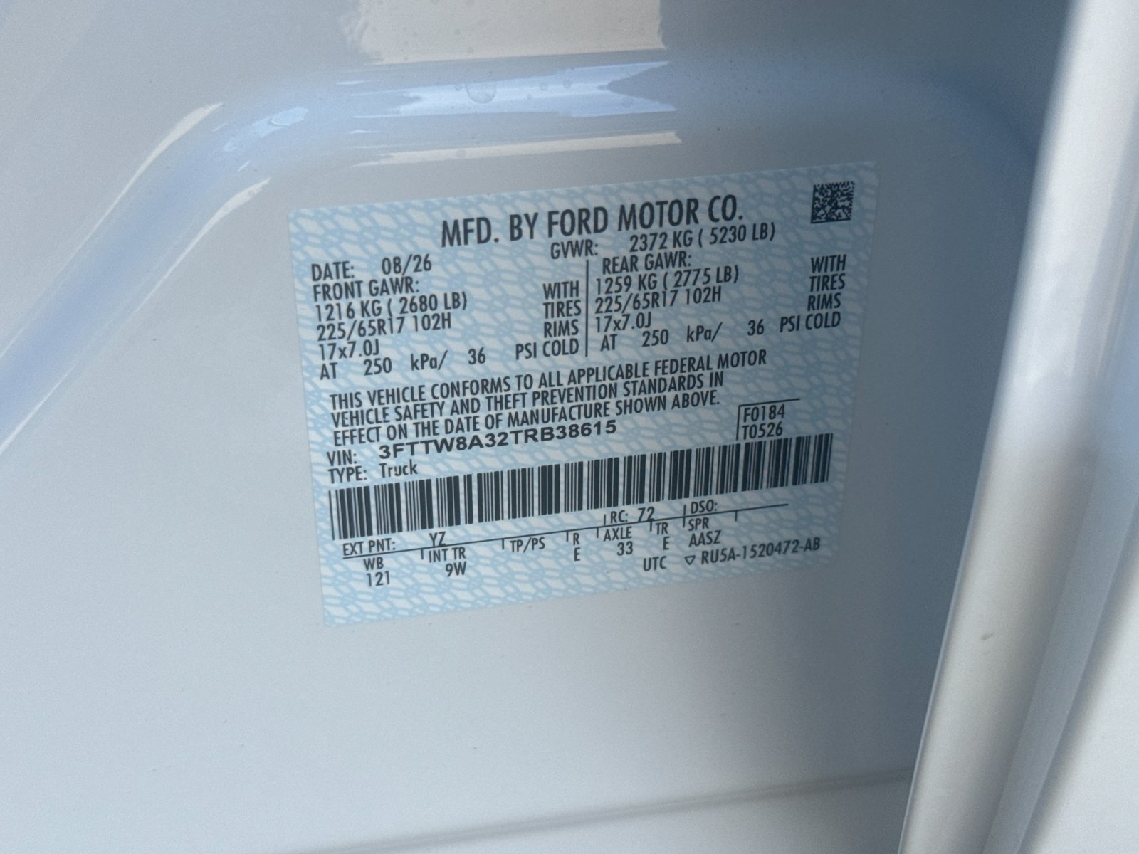 New 2026 Ford Maverick XL FWD image 26