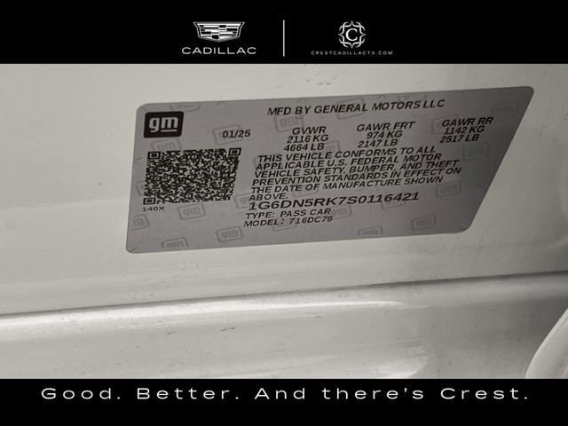 Certified 2025 Cadillac CT5 Premium Luxury RWD image 31