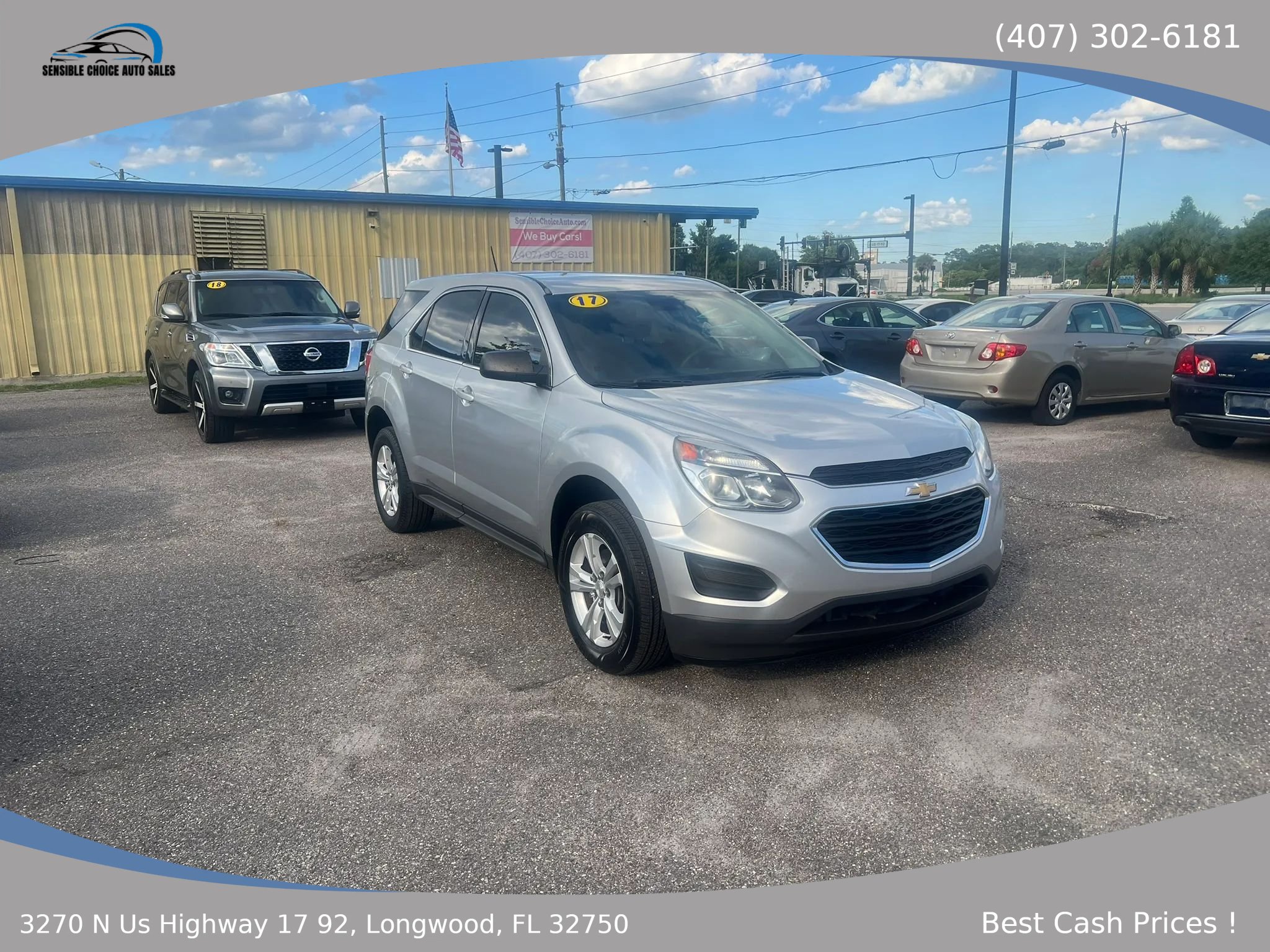 Used 2017 Chevrolet Equinox LS