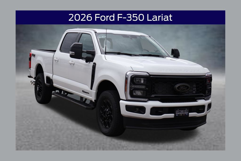 New 2026 Ford F350 Lariat w/ Black Appearance Package