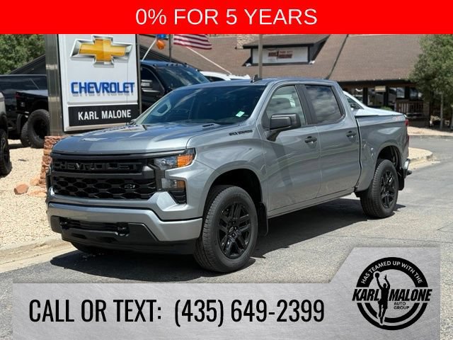 New 2026 Chevrolet Silverado 1500 Custom w/ LPO, Dark Essentials Package