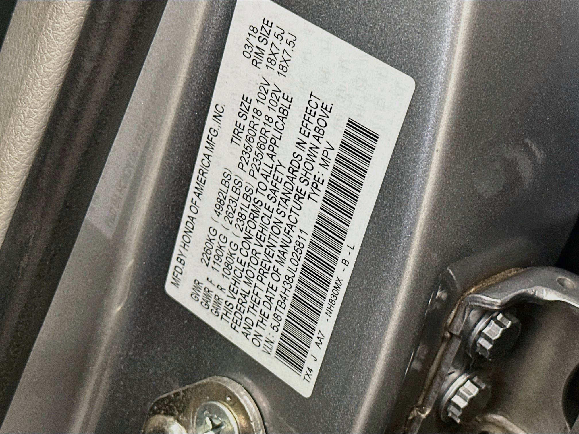 Used 2018 Acura RDX AWD image 12