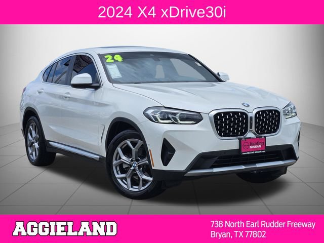 Used 2024 BMW X4 xDrive30i w/ Parking Assistance Package AWD/4WD image 1