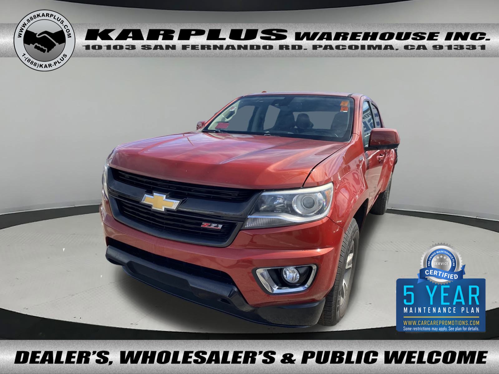 Used 2016 Chevrolet Colorado Z71