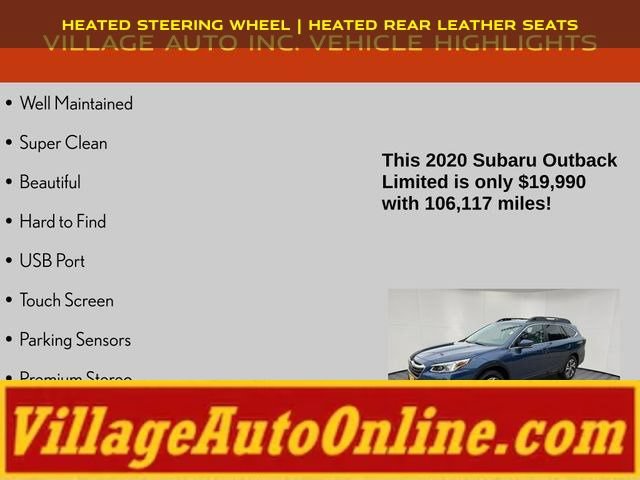 Used 2020 Subaru Outback Limited AWD/4WD image 8