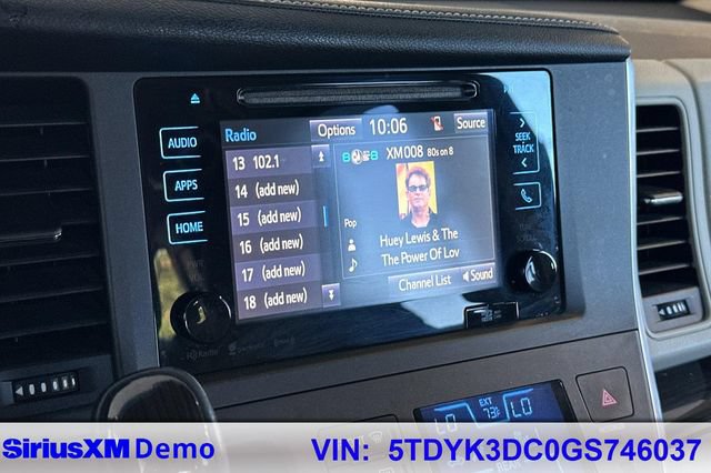 Used 2016 Toyota Sienna XLE w/ XLE Navigation Package FWD image 33