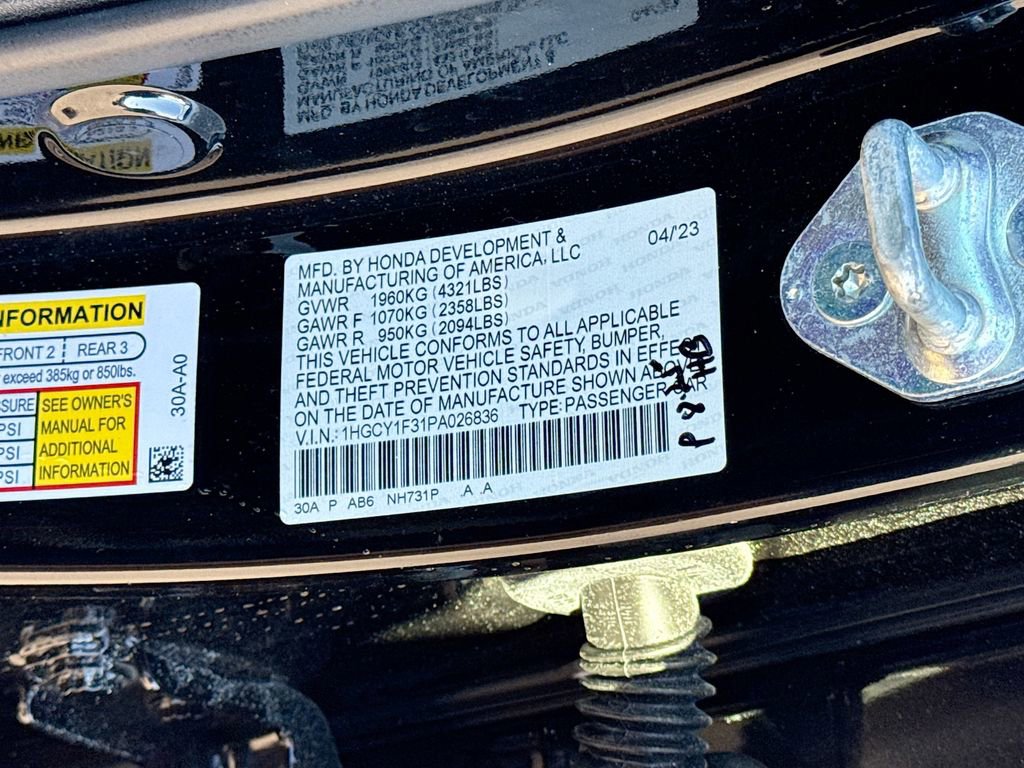 Used 2023 Honda Accord EX image 29