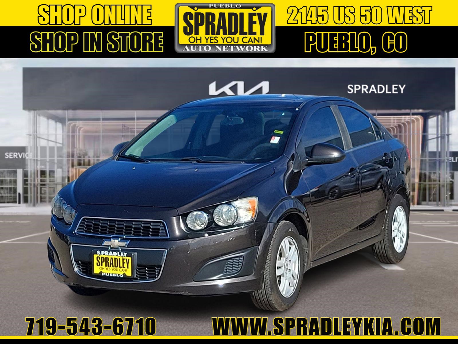 Used 2015 Chevrolet Sonic LT