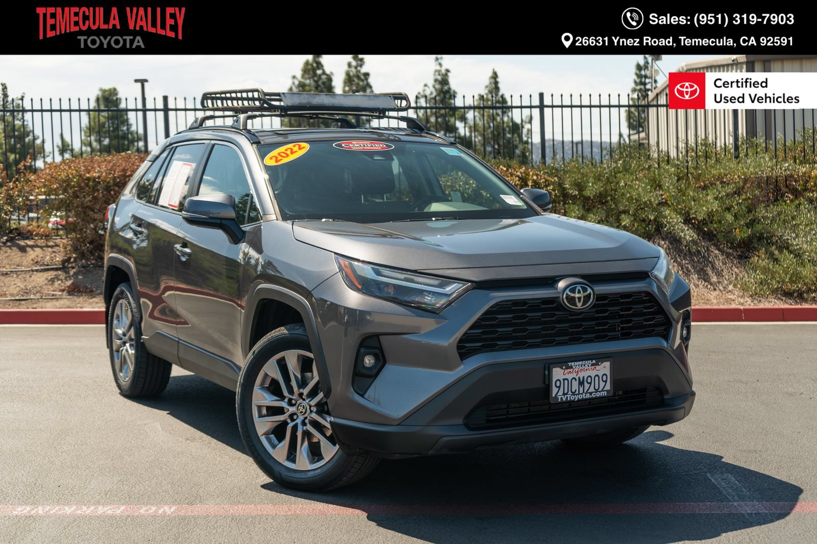 Certified 2022 Toyota RAV4 XLE Premium