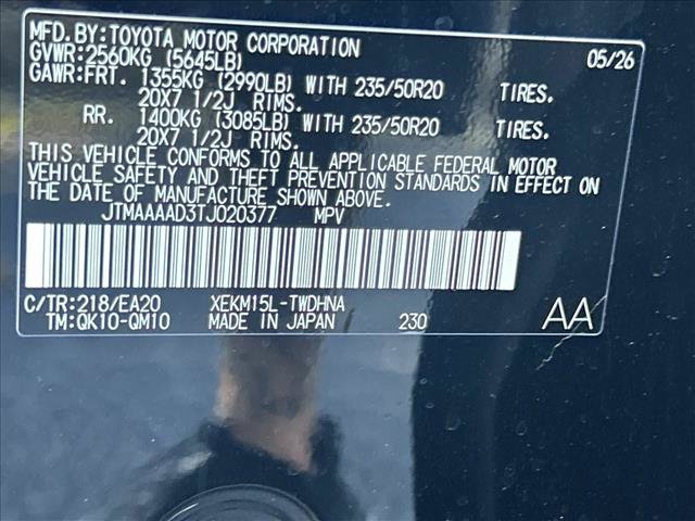New 2026 Toyota C-HR AWD/4WD image 24