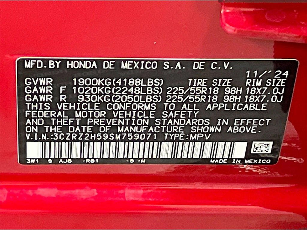 Used 2025 Honda HR-V Sport image 30