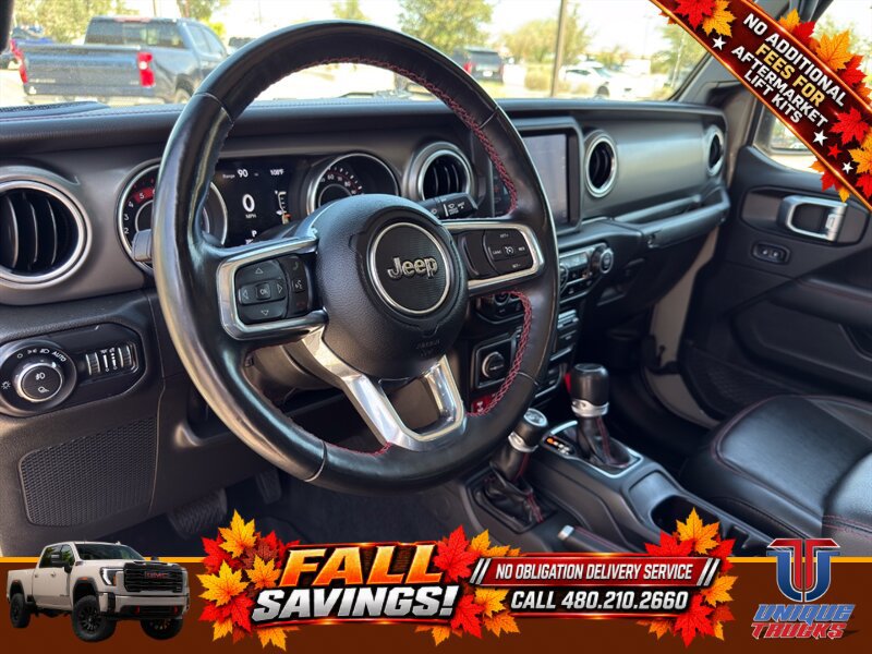 Used 2022 Jeep Gladiator Rubicon w/ LED Lighting Group AWD/4WD image 21