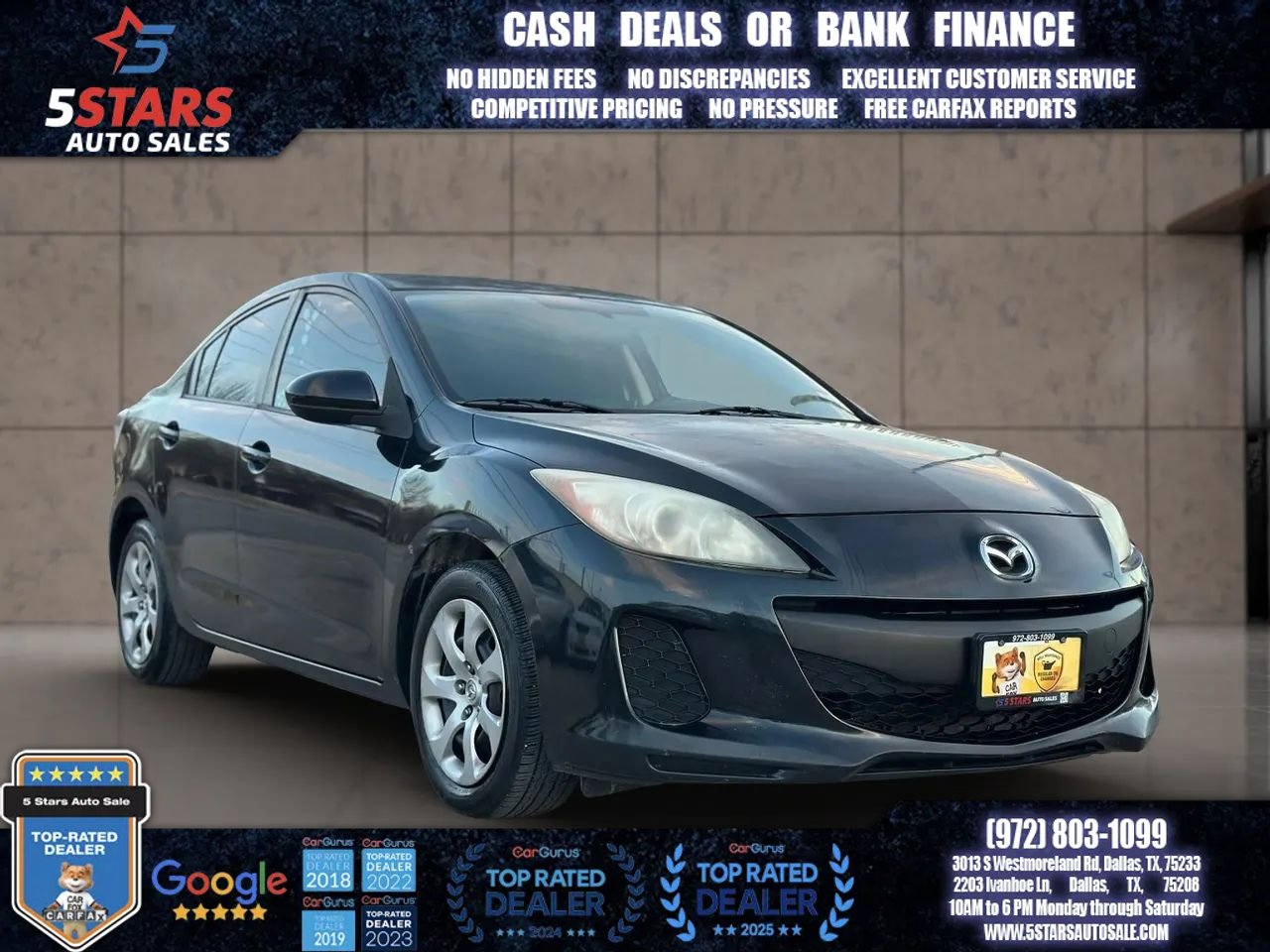 Used 2013 MAZDA MAZDA3 i SV