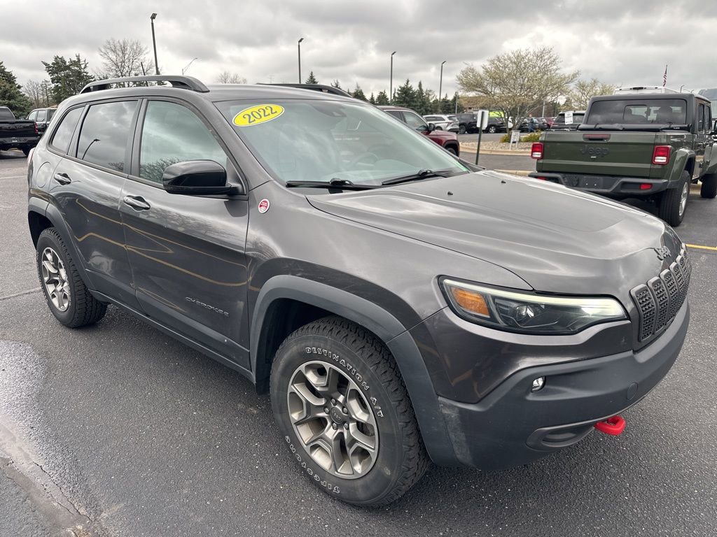Used 2022 Jeep Cherokee Trailhawk w/ Sound & Nav Group image 1