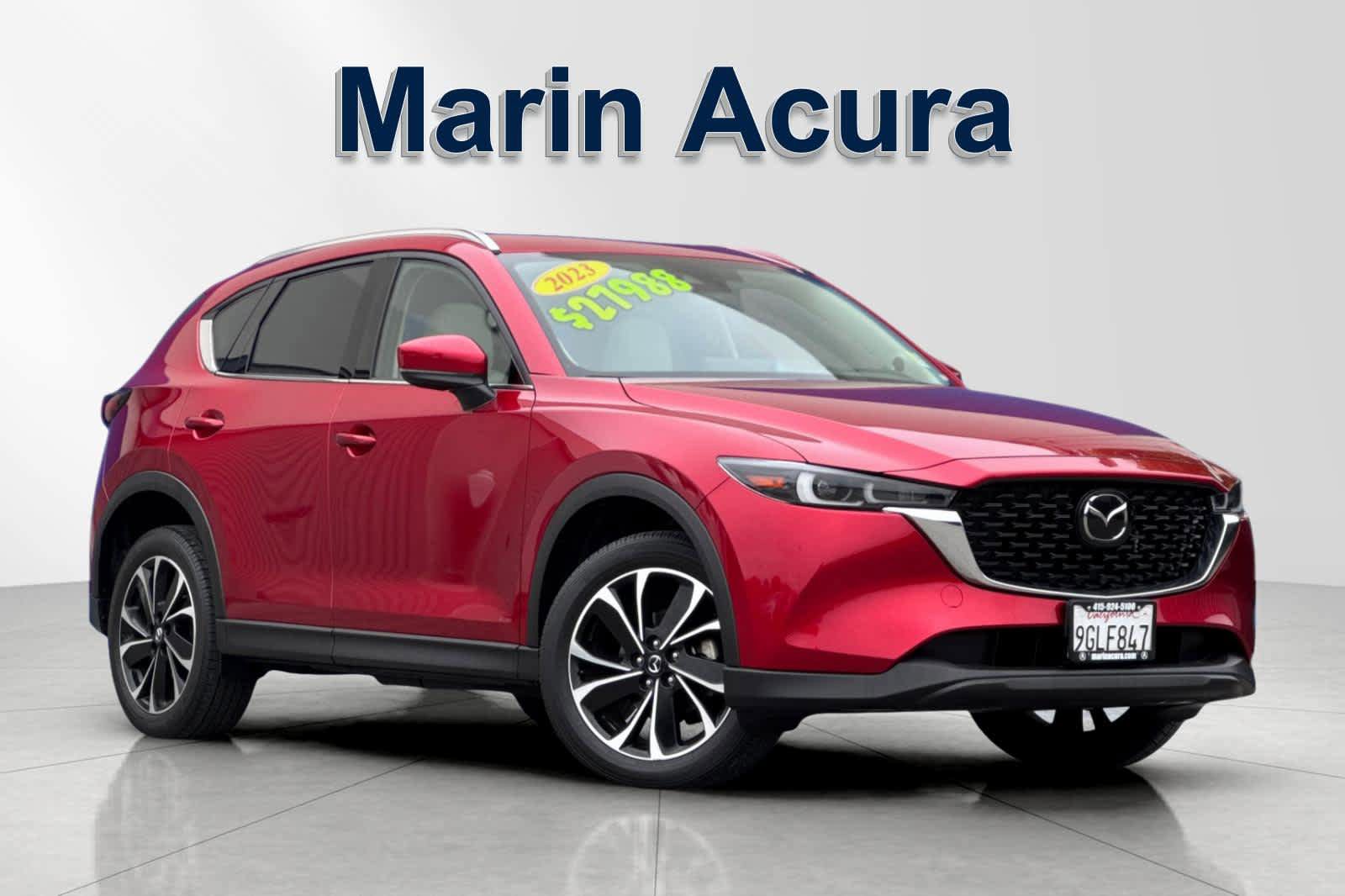 Used 2023 MAZDA CX-5 AWD 2.5 S w/ Premium Package image 1
