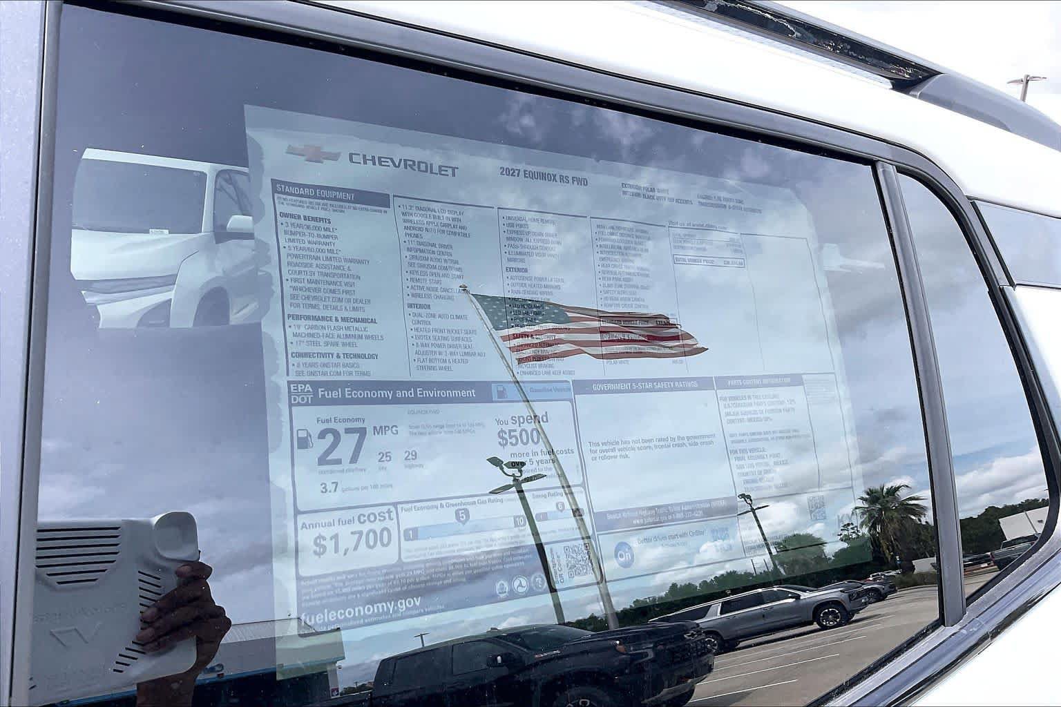 New 2027 Chevrolet Equinox RS FWD image 23