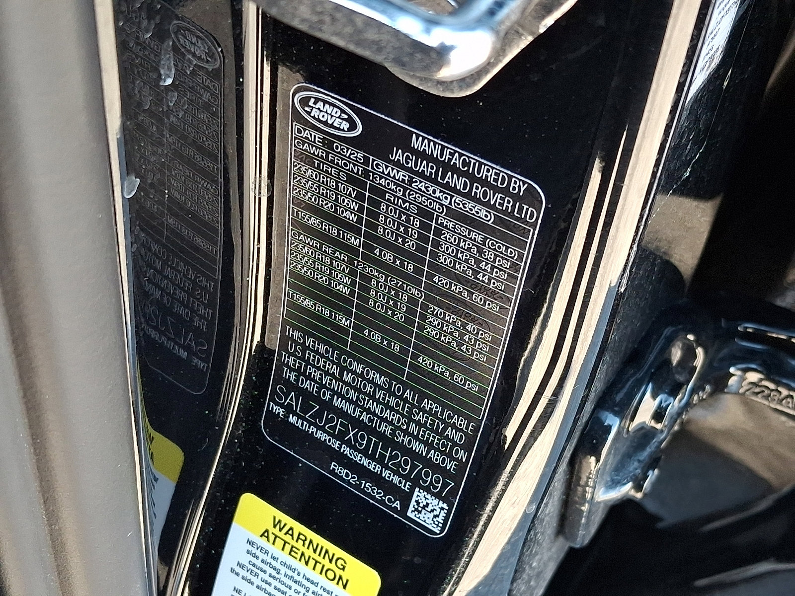 Used 2026 Land Rover Range Rover Evoque S AWD/4WD image 26