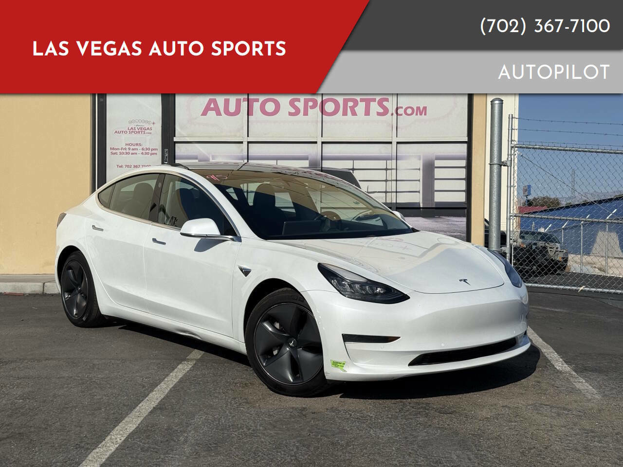 Used 2020 Tesla Model 3 Standard Range Plus image 1