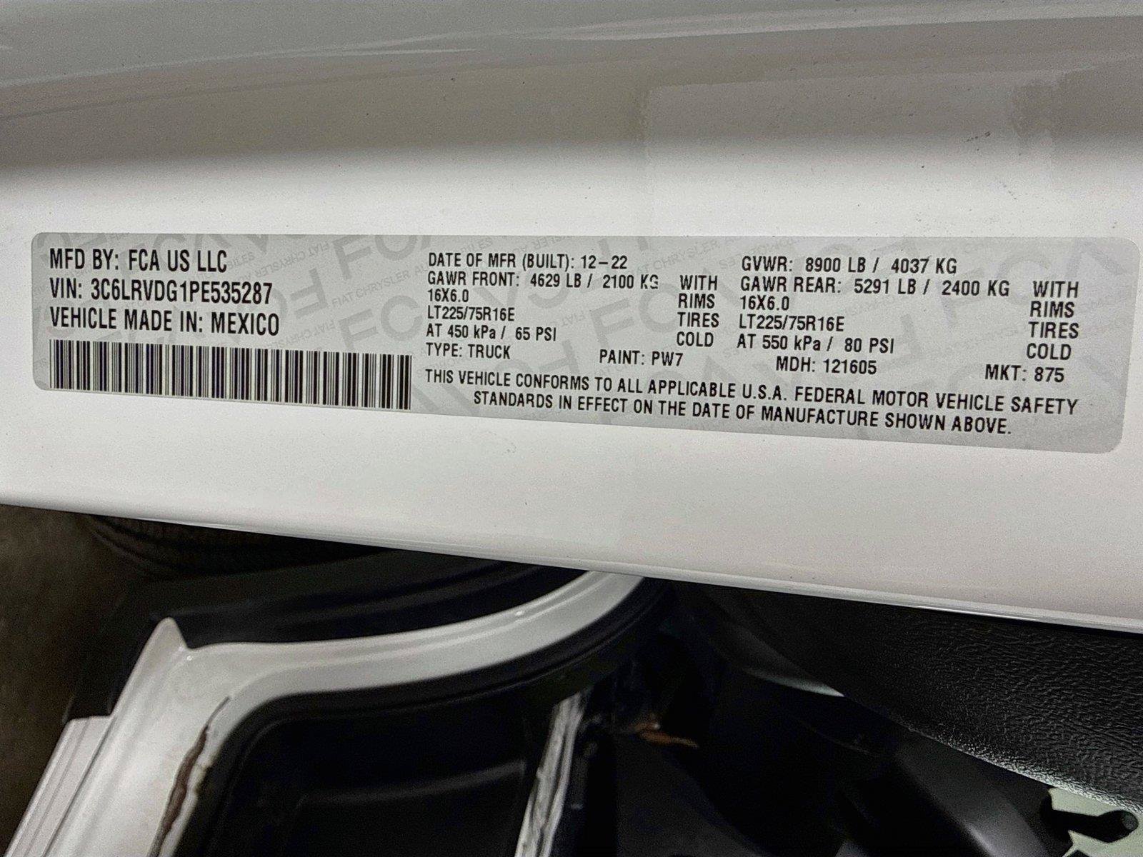 Used 2023 RAM ProMaster 2500 FWD image 22
