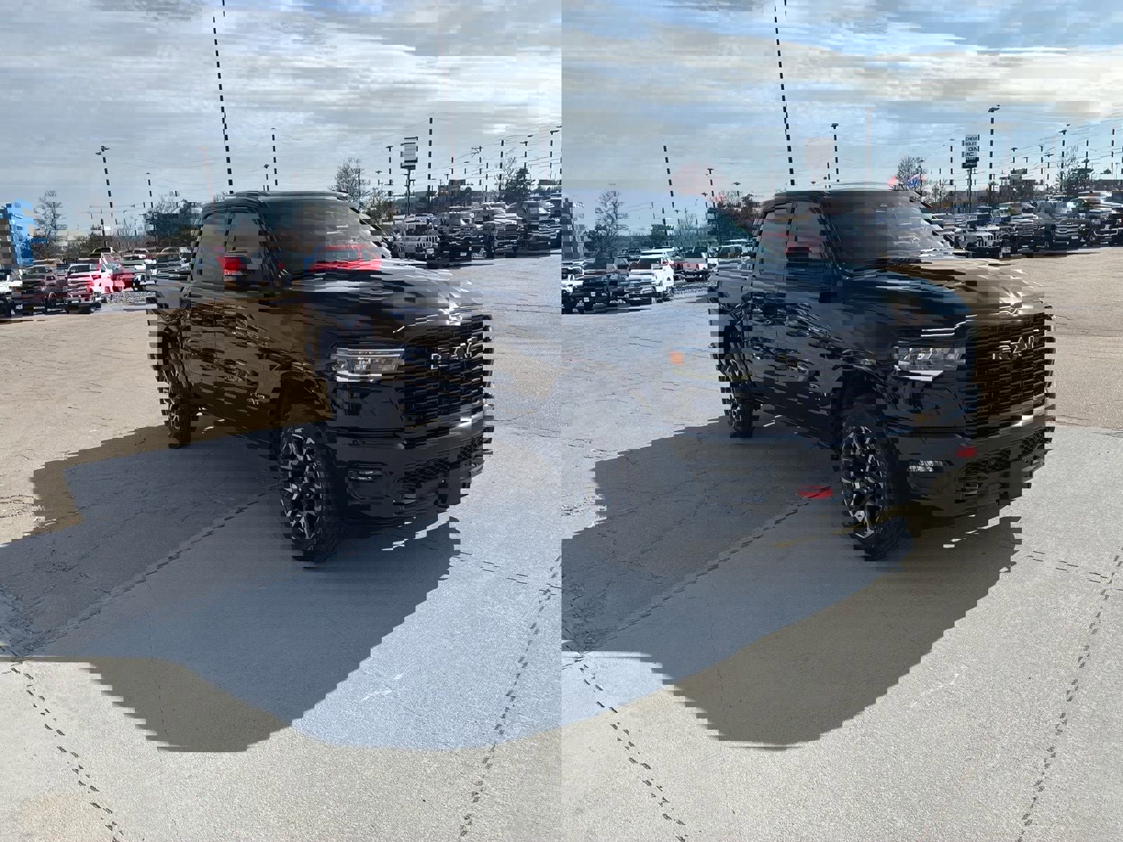 Used 2025 RAM 1500 Laramie w/ Sport Appearance Package image 8