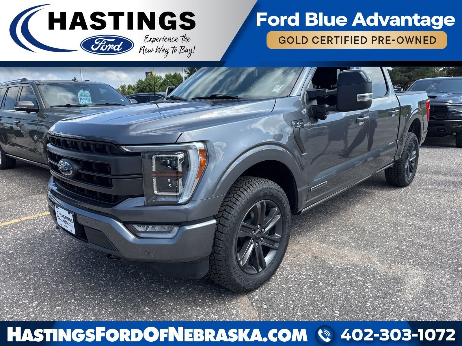 Certified 2023 Ford F150 Lariat w/ Equipment Group 502A High