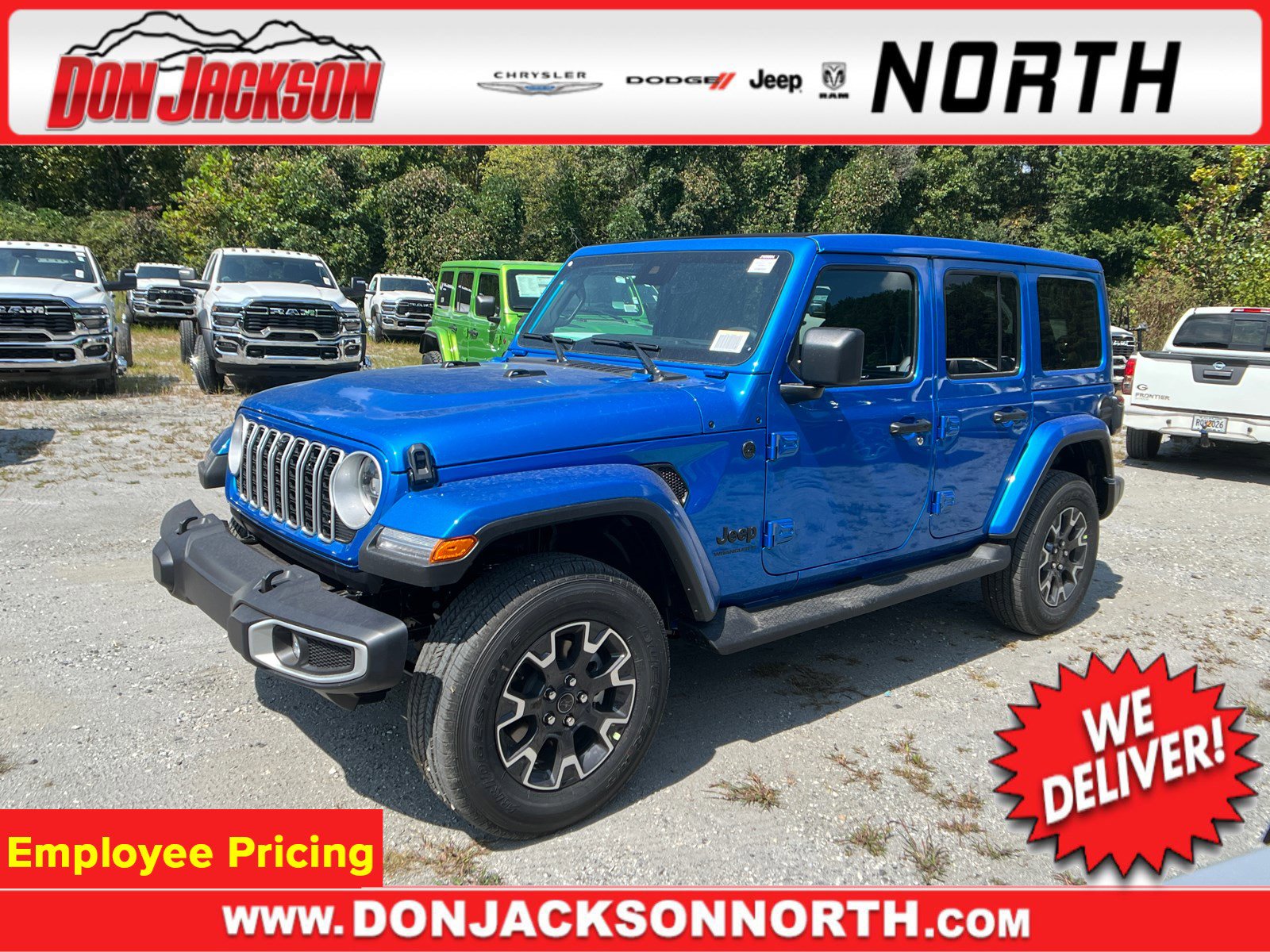 New 2025 Jeep Wrangler Sahara