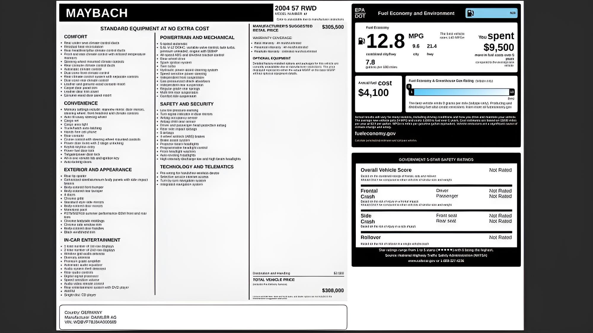 Used 2004 Maybach 57 image 30