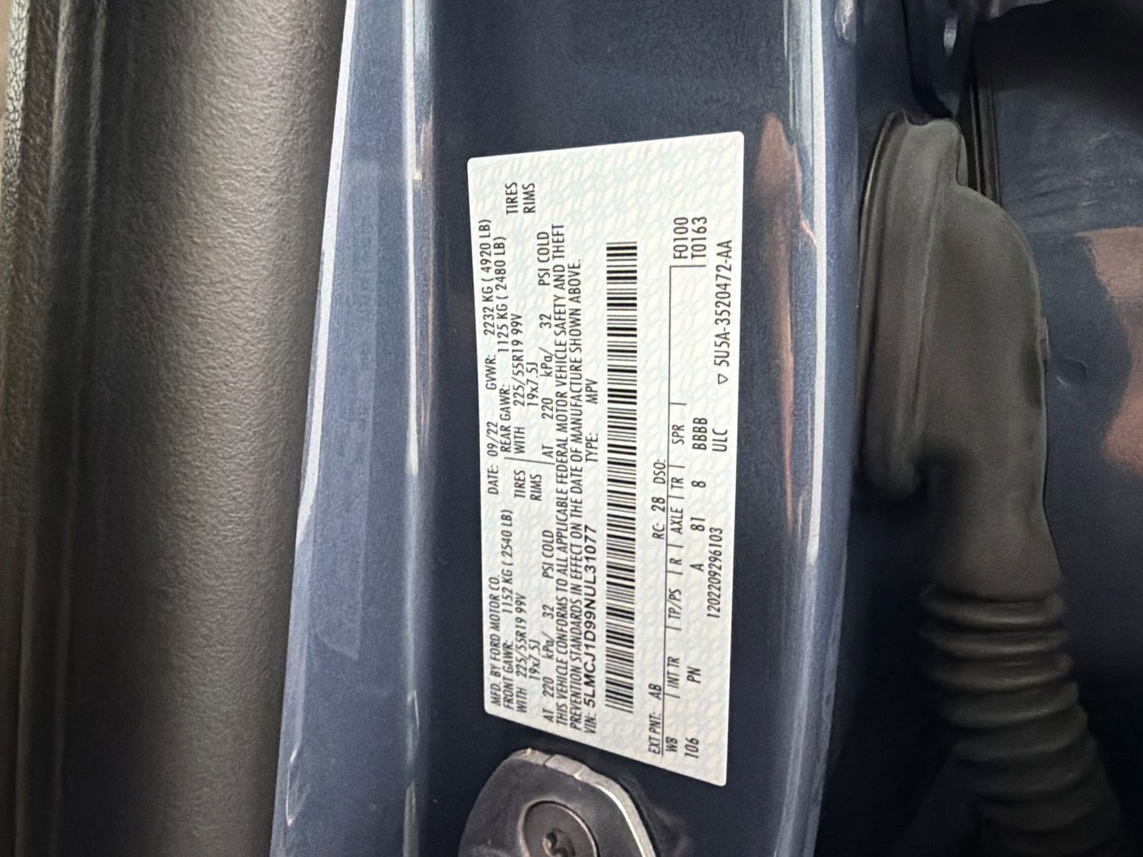 Used 2022 Lincoln Corsair AWD w/ Premium Package image 35