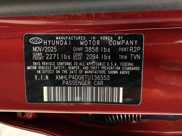 New 2026 Hyundai Elantra Limited FWD image 36