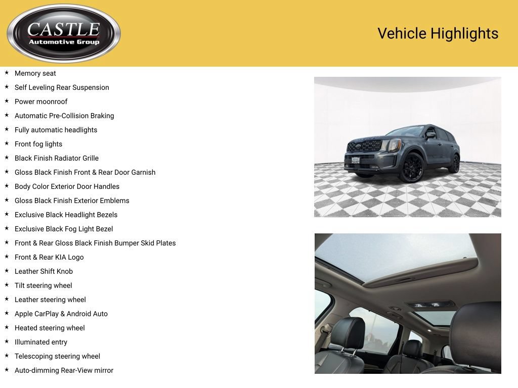 Used 2021 Kia Telluride SX w/ Nightfall Edition Package AWD/4WD image 7