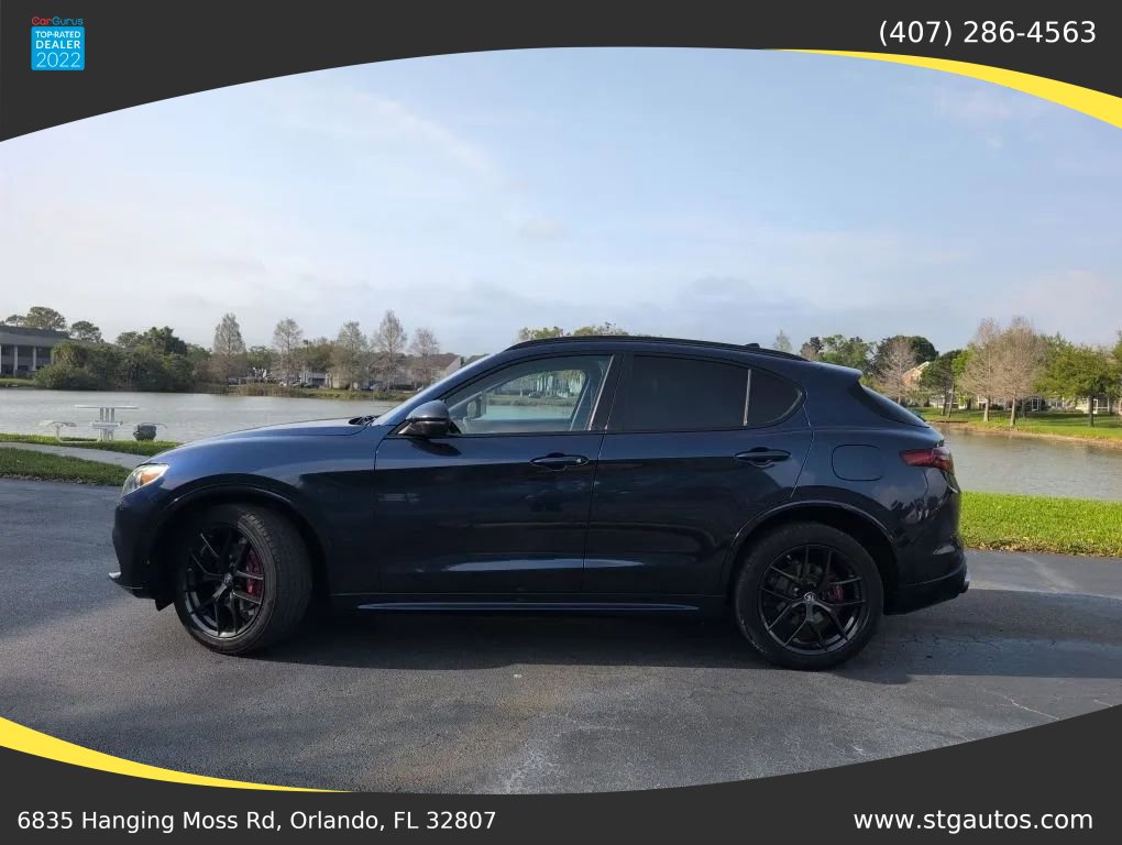 Used 2021 Alfa Romeo Stelvio Ti w/ Nero Edizione AWD/4WD image 2