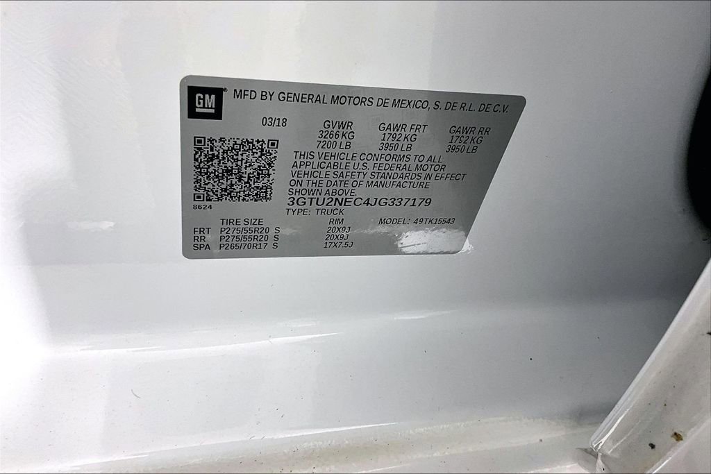 Certified 2018 GMC Sierra 1500 SLT w/ Texas SLT Premium Package image 20