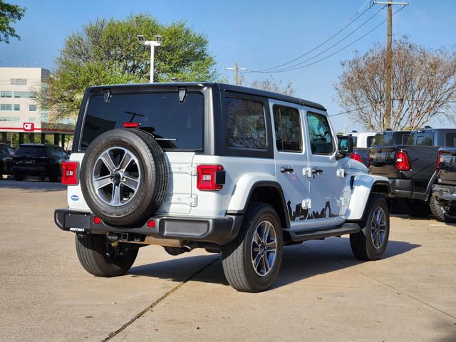 Certified 2023 Jeep Wrangler Unlimited Sahara w/ LED Lighting Group AWD/4WD image 7