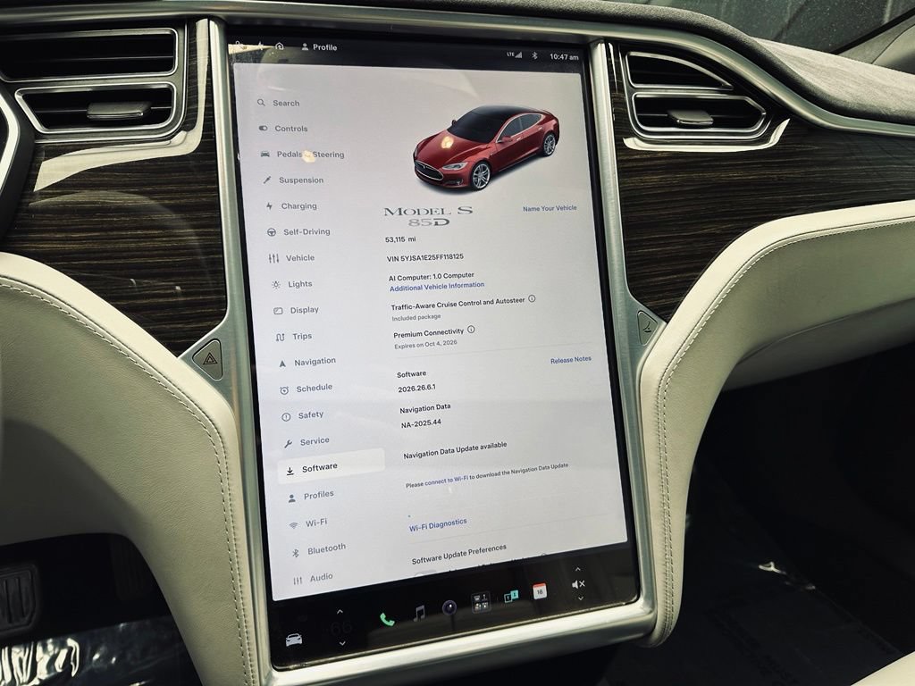 Used 2015 Tesla Model S 70D AWD/4WD image 31