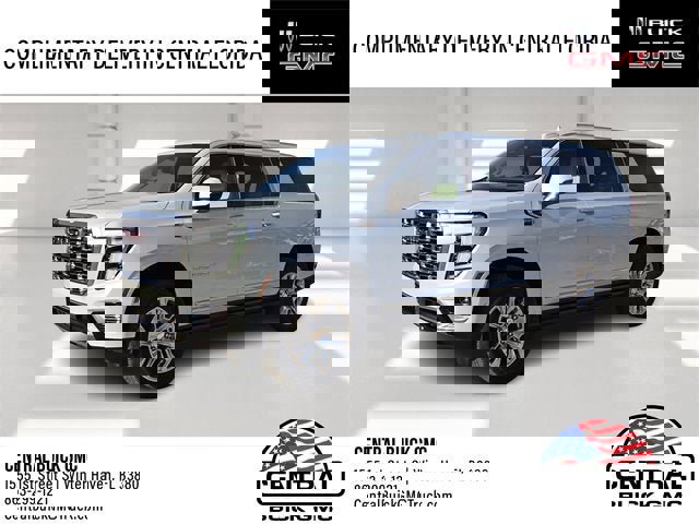 New 2026 GMC Yukon XL Denali w/ Sun & Power Step Package