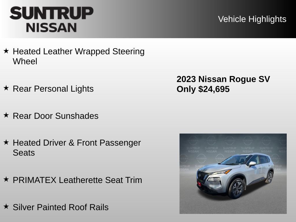 Used 2023 Nissan Rogue SV w/ SV Premium B Package image 24